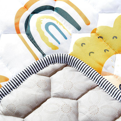 Hochwertige, rutschfeste Krabbelmatte für Babys aus Baumwolle